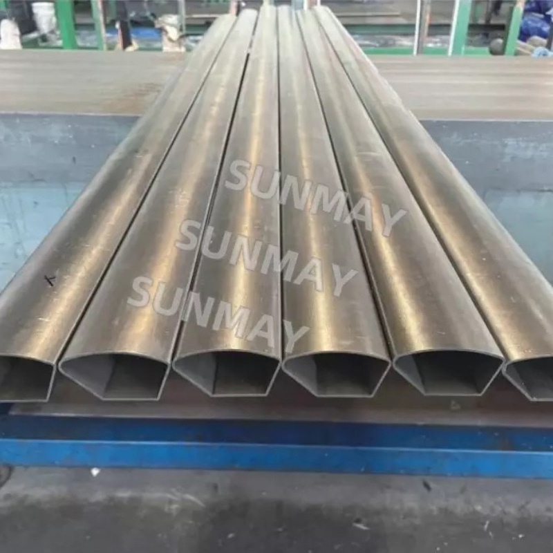 Fan shaped tube aluminum alloy profile