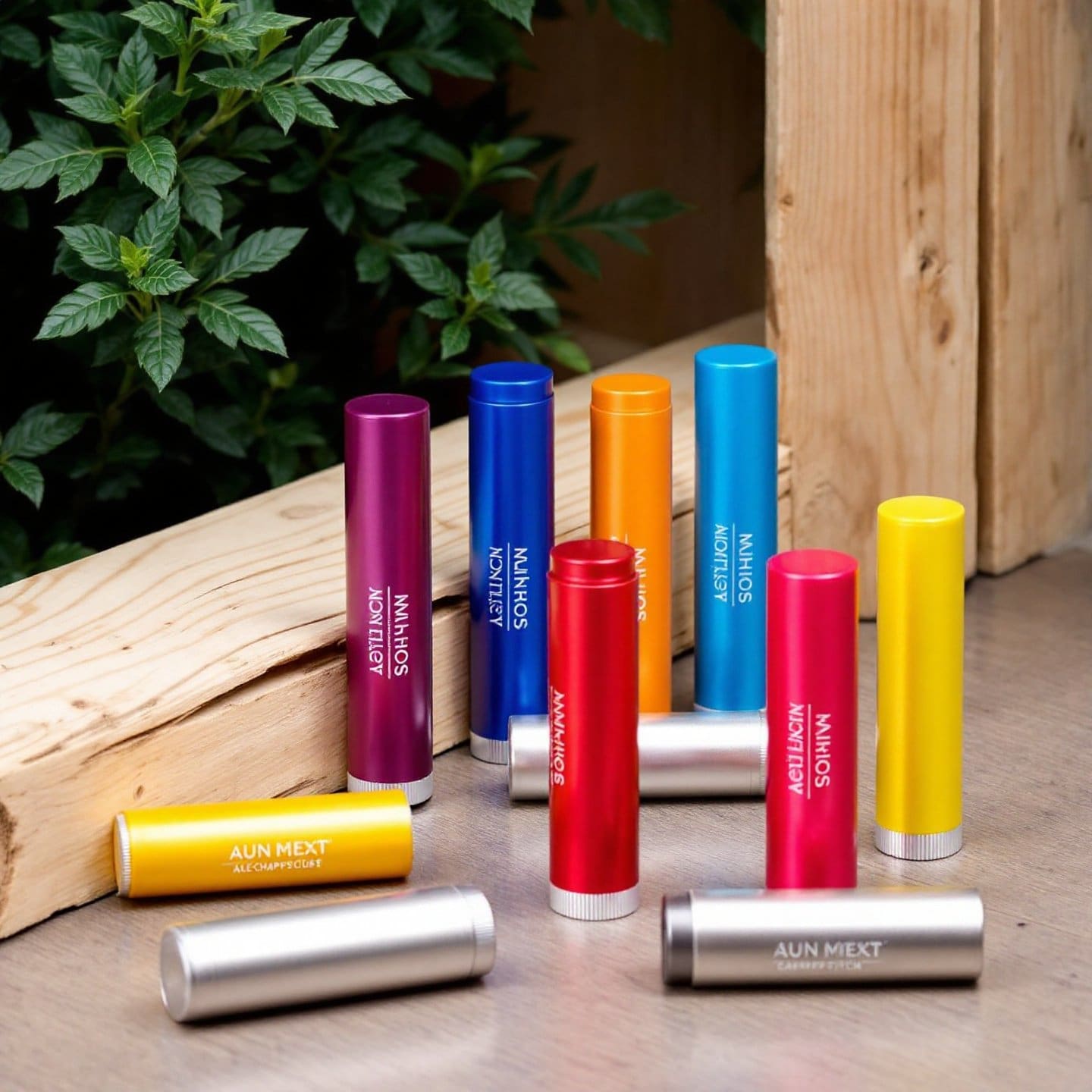 aluminum chapstick tubes a blend of style and sustainability