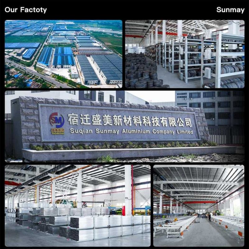 Aluminum Profiles for Building Construction Image