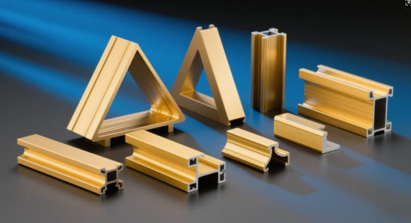 polished aluminum tube